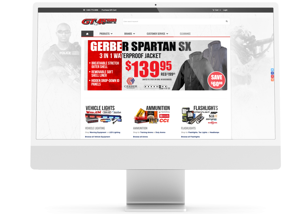 GT Distributors Magento 2 development Raleigh, NC